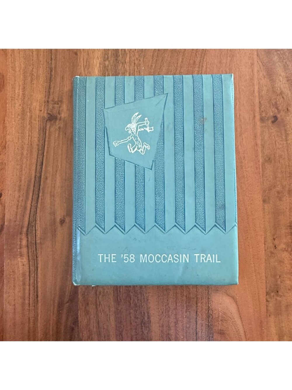 1958 Chuckatuck High School Yearbook Virginia Moccasin Trail Signed Annual